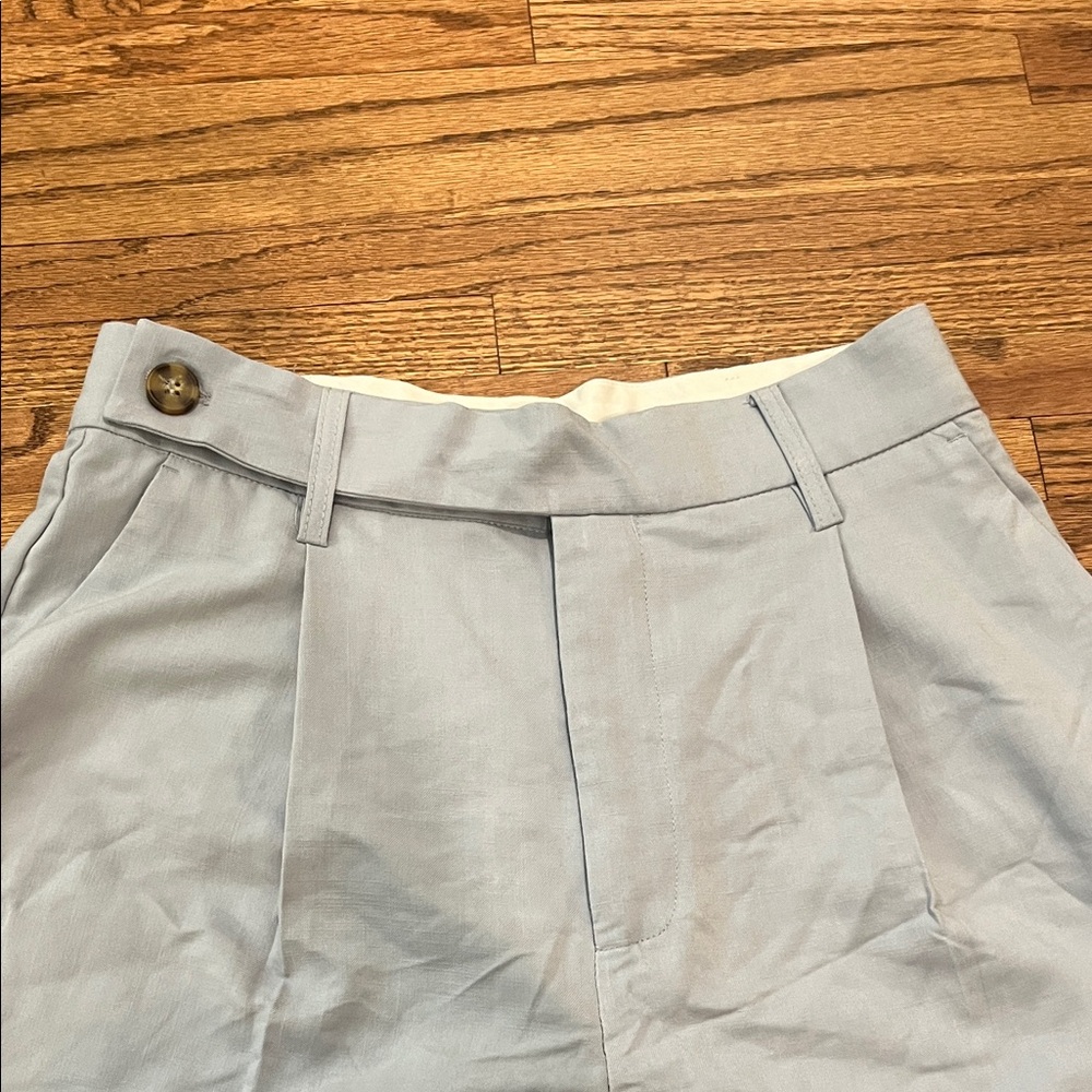 NWT House of Harlow Light Blue Wide-Leg Pants - Picture 2 of 6